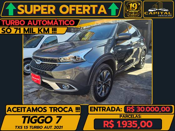 CAOA CHERY TIGGO 7 1.5 VVT TURBO iFLEX TXS DCT